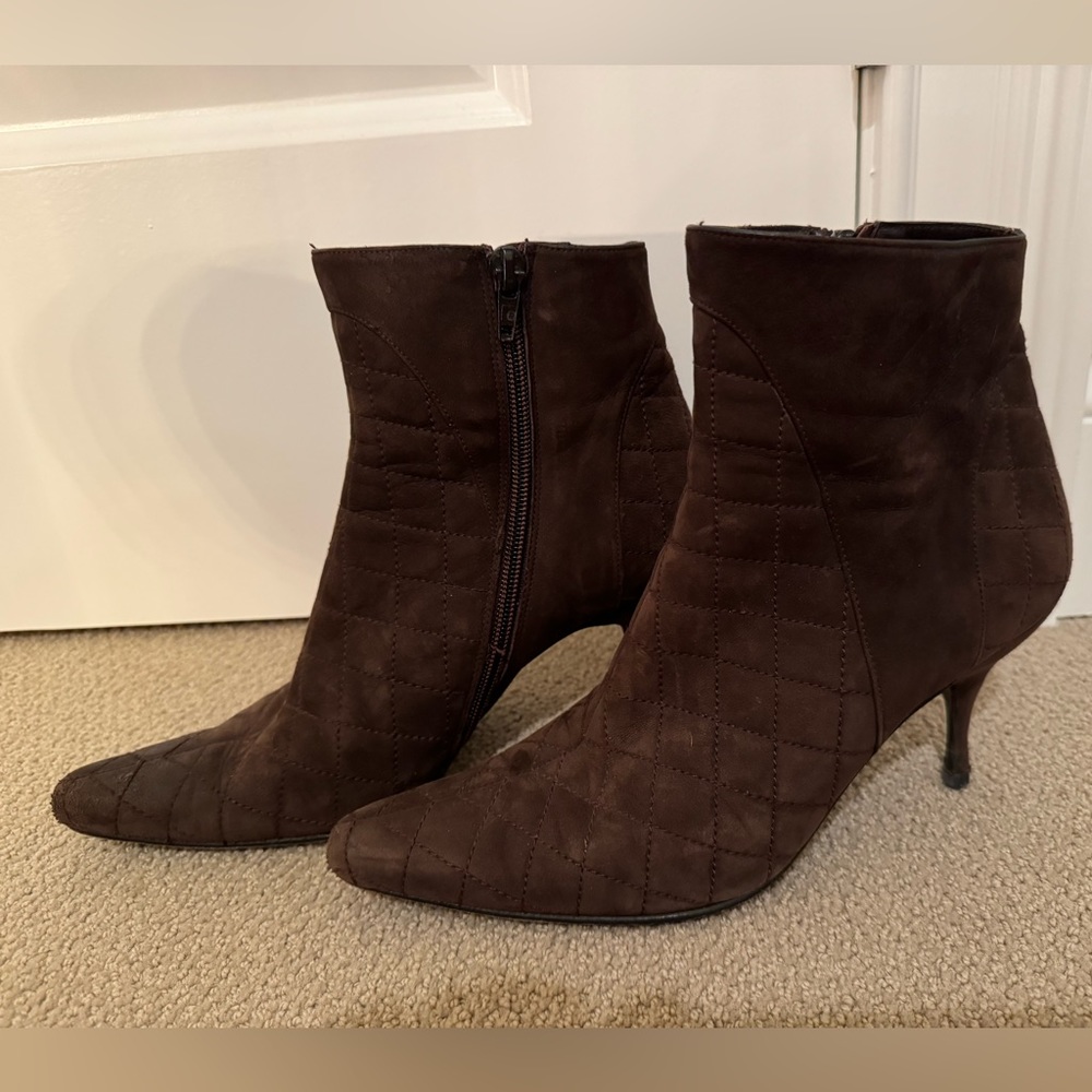 Delman Brown Bootie, size 7
